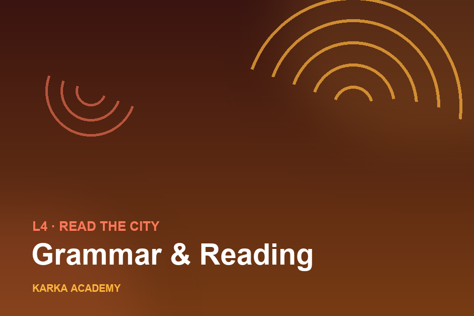 Kannada Grammar & Reading Fluency (L4)