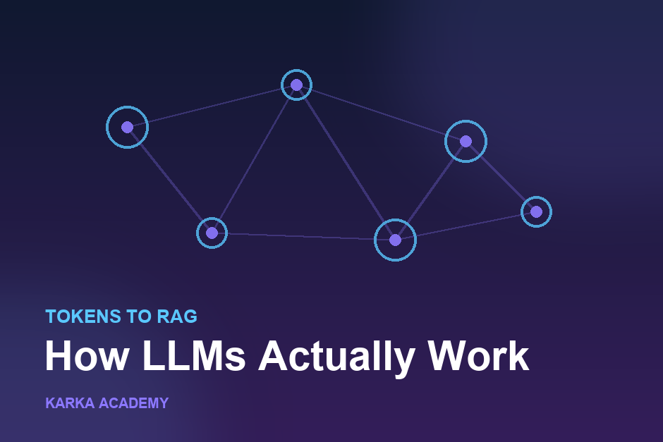 How LLMs Actually Work: Tokens to RAG