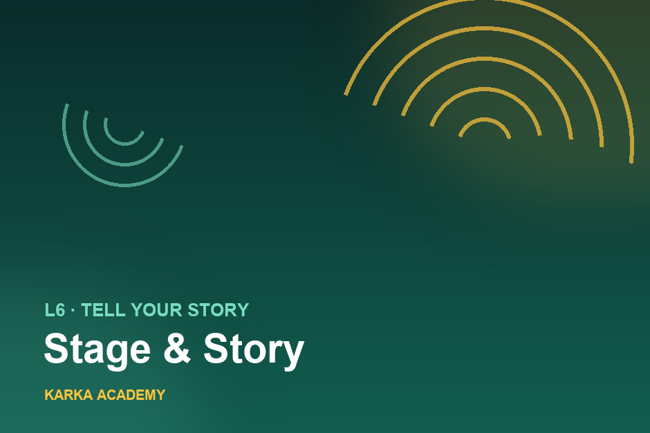 Stage & Story in Tamil (L6): மேடையும் கதையும்